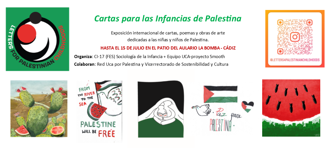 UCA con Palestina: Exposición Cartas para las Infancias de Palestina