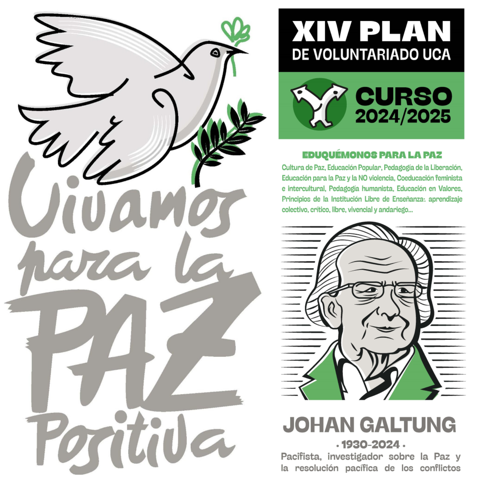 XIV Plan de Voluntariado UCA Curso 2024/2025