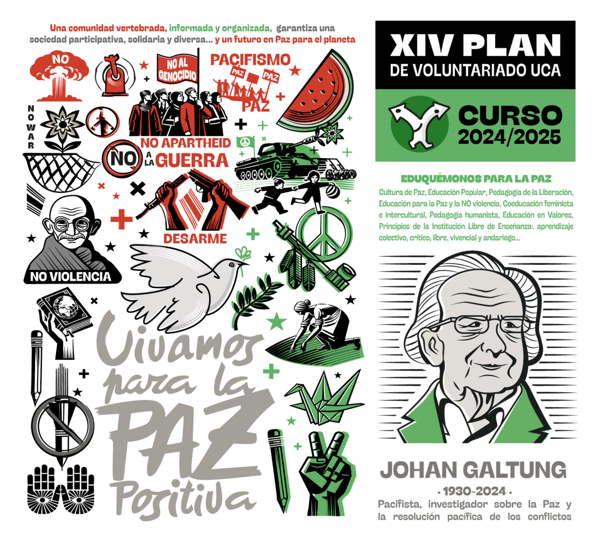 XIV Plan de Voluntariado UCA Curso 2024/2025