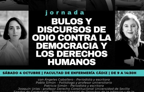 Jornada “Bulos y discursos de odio contra la democracia y los derechos ...