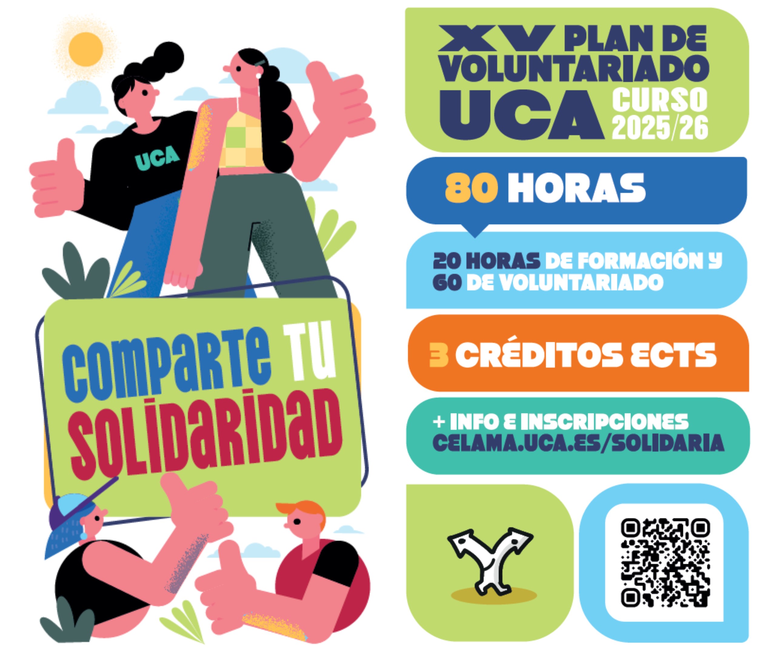 XV Plan de Voluntariado UCA Curso 2025/2026