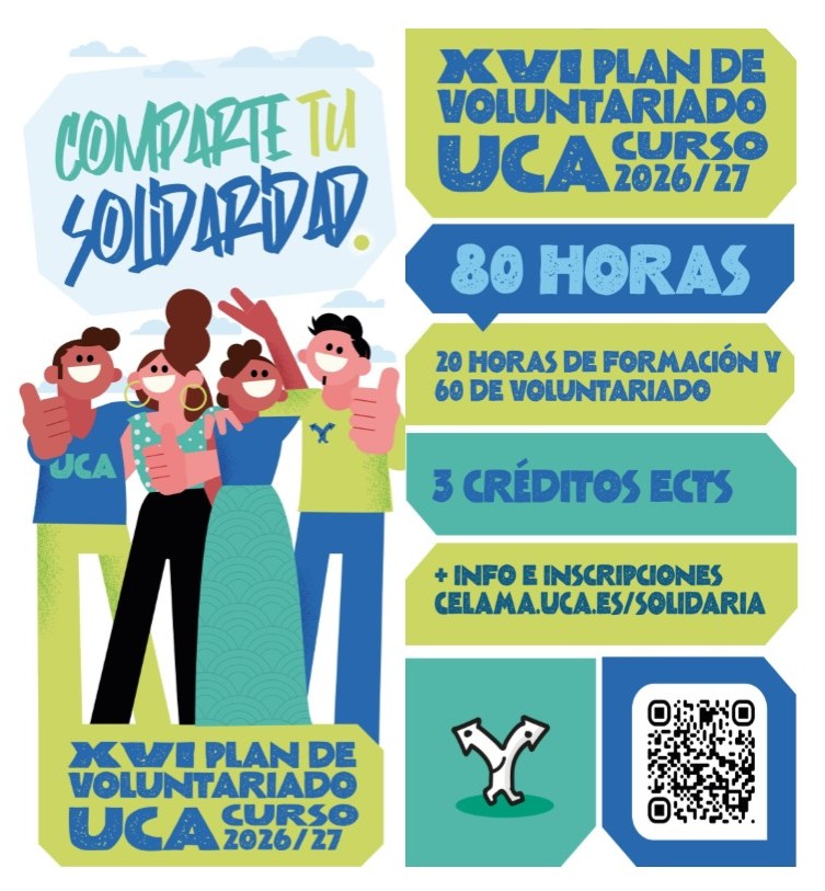XVI Plan de Voluntariado UCA Curso 2026/27