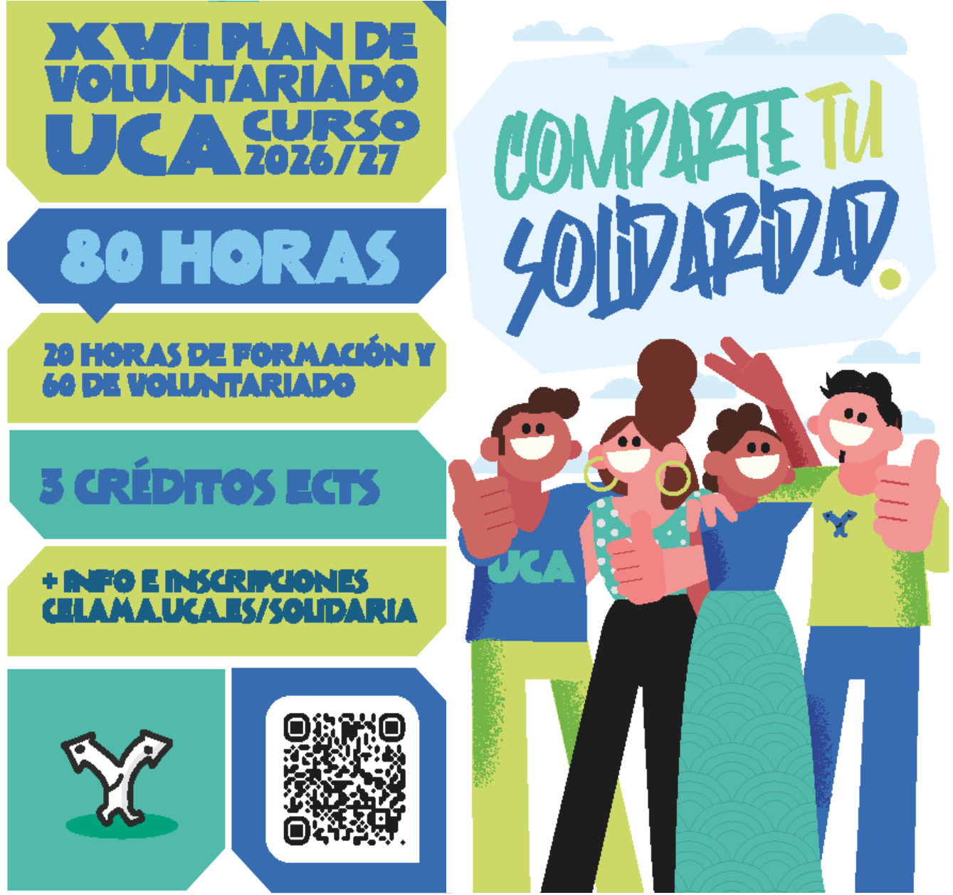 XVI Plan de Voluntariado UCA Curso 2026/27